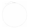 Sterling Silver 1 mm Adjustable Threader Rolo 16-22" Chain