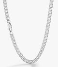 Sterling Silver 19" Cuban Link Chain